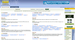 Desktop Screenshot of 1000websitetools.net