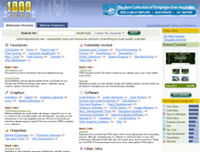 Tablet Screenshot of 1000websitetools.net